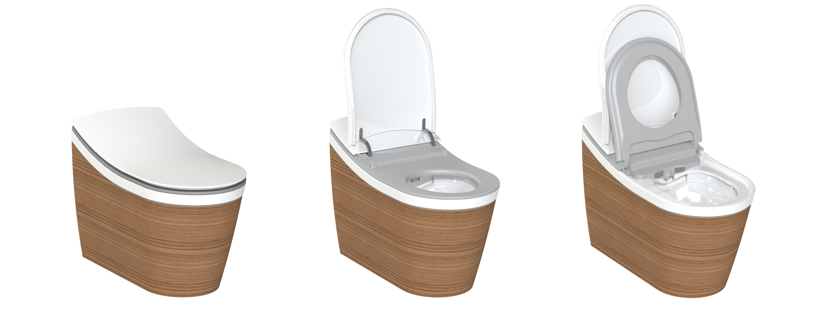 WashOne - Sanita inovadora integrando múltiplas funções de conforto, higiene e sustentabilidade